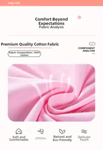 Dettaglio tessuto 100% cotone rosa con texture morbida e traspirante per abito bimba