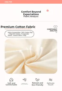 Detail of 100% cotton and spandex blend fabric textures for girl's summer outfit