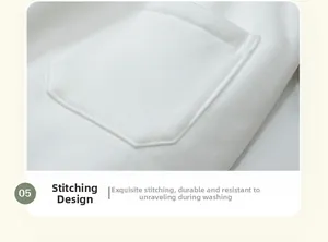 Detail shot of the precise stitching and durable pocket craftsmanship on kids winter trousers