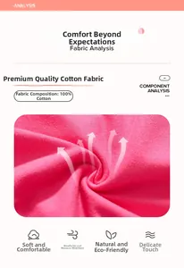 Détail du tricot 100% coton rose montrant une texture douce et un tissage respirant