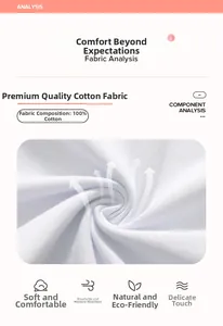 Detail showing 100% cotton fabric texture for soft breathable girls short sleeve t-shirt