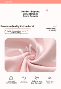 Detail aus 100% Baumwolle in Rosa zeigt weiche Textur und atmungsaktives 170g Material
