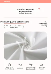 Detail showing 100% breathable cotton fabric texture for girl's summer t-shirt