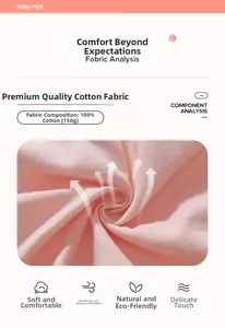 Detail of soft 100% cotton pink fabric for girl dresses with breathable texture