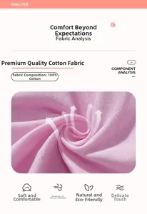 Detailed close-up of pink 100% cotton fabric texture for toddler girl summer dress