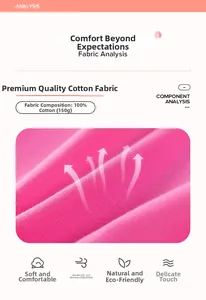 Détail macro du tissu en coton rose 100% respirant avec texture tricotée douce pour enfants
