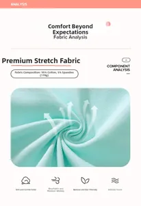 Detail of soft mint green knit fabric made of 95% cotton for breathable comfort