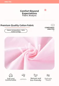 Gros plan sur tissu 100% coton rose montrant la texture douce et la maille respirante 150g