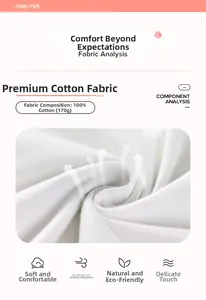 Détail du tissu 100% coton respirant pour t-shirts garçons montrant la texture