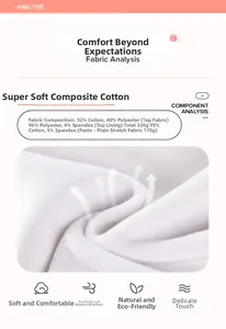 Detail der weichen weißen Fleece-Stoffzusammensetzung und Materialanalyse für Mädchen-Bekleidung