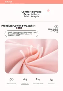 Vue macro détaillée du tissu en coton rose 100% pour sweat à capuche à texture douce