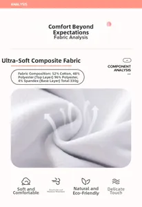 Detailed fabric texture showing soft cotton-polyester fleece lining for girls' dresses