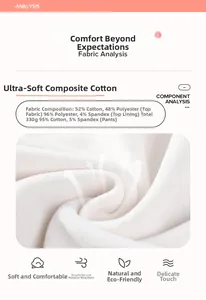 Détail du tissu polaire doux 330g en coton-polyester respirant pour ensemble enfant
