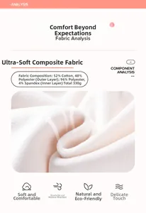 Nahaufnahme von weichem Fleece-Stoff für Kinderkleider mit Baumwoll-Polyester-Mischung