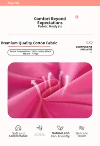 Detail view of rose red 100% cotton plain weave fabric for toddler dresses, 170g weight