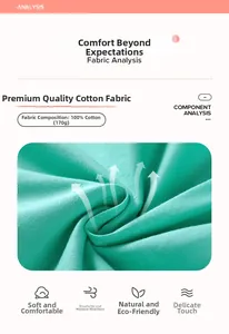 Detail of mint green 100% cotton knit fabric with breathable texture and 170g weight