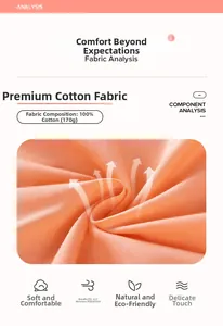 Dettaglio del tessuto 100% cotone 170g in rosa arancio chiaro con morbida trama a maglia