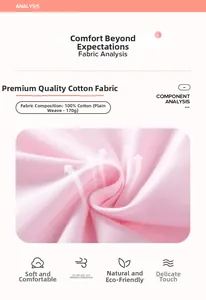 Dettaglio del tessuto in cotone rosa traspirante per abito autunnale da bambina