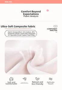 Detail of soft 330g composite fleece fabric showing 52% cotton texture and breathable fiber