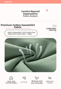 Macro detail of 100% cotton dark green fabric showing texture and breathable properties