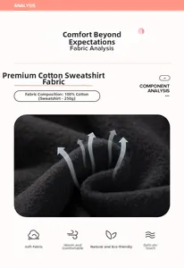 Detail of soft 250g fleece fabric on girls Christmas sweatshirt with 100% polyester texture