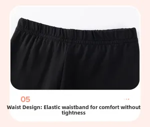 Macro detail of high-elasticity waistband with fine stitching on black knit trousers