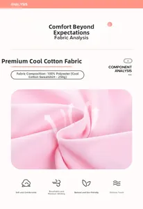 Pink breathable polyester knit fabric detail with 250g weight for girls' autumn sets