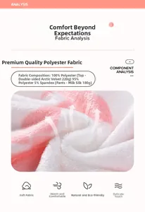 Dettaglio del tessuto in pile polare a righe rosa e morbido materiale in seta di latte