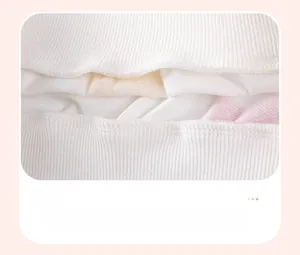 Detailed close-up of high-quality ribbed knit stitching and durable seam finish