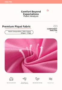 Detail of pink cotton pique fabric for girls' dress, soft and breathable 170g material