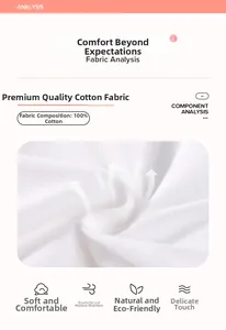 Dettaglio del tessuto in mesh 100% cotone per abiti da bambina con trama traspirante