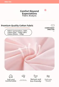Vista dettagliata della trama del tessuto a maglia in cotone rosa 100% per set estivo