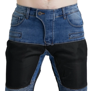 Pantaloni da moto estivi con pannelli in rete ventilati e inserti elastici protettivi