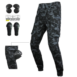 Motorcycle Riding Pants With Removable Protectors Camouflage Cargo Pants For Men Women Slim Fit Tactical Outdoor Cycling Trousers