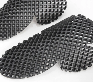 Genouillères épaisses en mousse EVA avec maille respirante pour jeans de moto