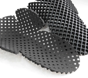 Protections en mousse EVA alvéolée noire respirante pour pantalons de moto et armures