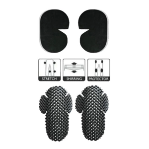 Inserts de Protection de Moto en EVA Haute Élasticité Nid d'Abeille Respirants Anti Chocs Genoux Et Hanches pour Pantalons