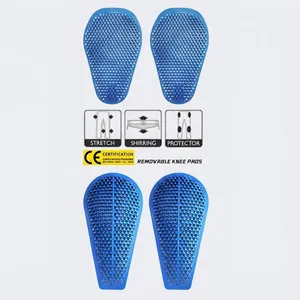 Équipement De Protection Moto Latex Nid D'Abeille Genouillères Et Protections De Hanche Amovibles Pour Hommes Femmes