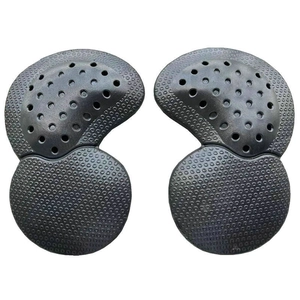 Thickened motorcycle protective gear set with breathable honeycomb mesh and anti-slip texture