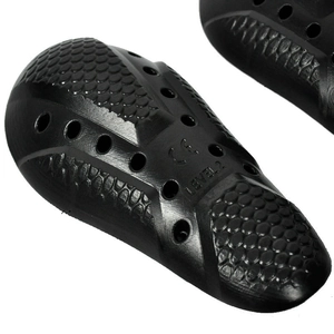 CE Level 2 certified motorcycle protective gear thickened black armor for knees and hips