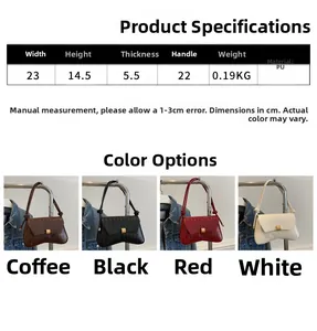 Détails des sacs à main en PU motif crocodile en quatre couleurs avec dimensions