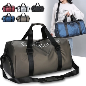 Sac de Voyage Oxford Imperméable Grande Capacité Avec Compartiment à Chaussures Sac de Sport Fitness pour Hommes Femmes