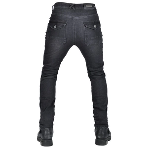 Atmungsaktive Herren Motorradjeans mit Stretch-Einsätzen und Protektoren für Biker