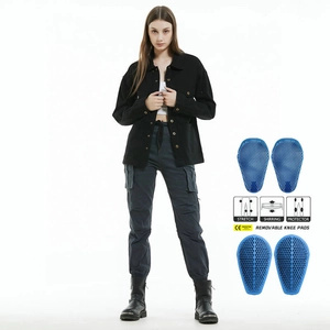 Women's Motorcycle Jeans Camo Cargo Pants With Protective Silicone Gear High Waist Jogger Riding Trousers Tactical Outdoor Fashion