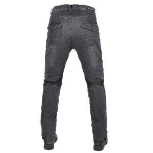 Pantalon de moto respirant pour homme avec empiècements en maille et coques de protection