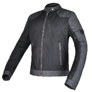 Summer breathable mesh motorcycle riding jacket for men with protective padding