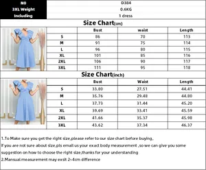 Tabla de tallas detallada para el vestido de noche con escote en V en cm y pulgadas