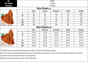 Detailed size chart for African high neck beaded dress in centimeters and inches