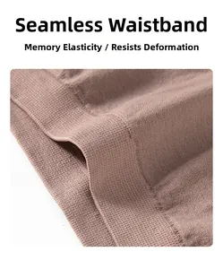 Close-up of seamless ribbed waistband with high elasticity for a comfortable fit
