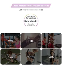 Reggiseni sportivi ad alto impatto per boxe, HIIT, corsa e allenamento TRX professionale